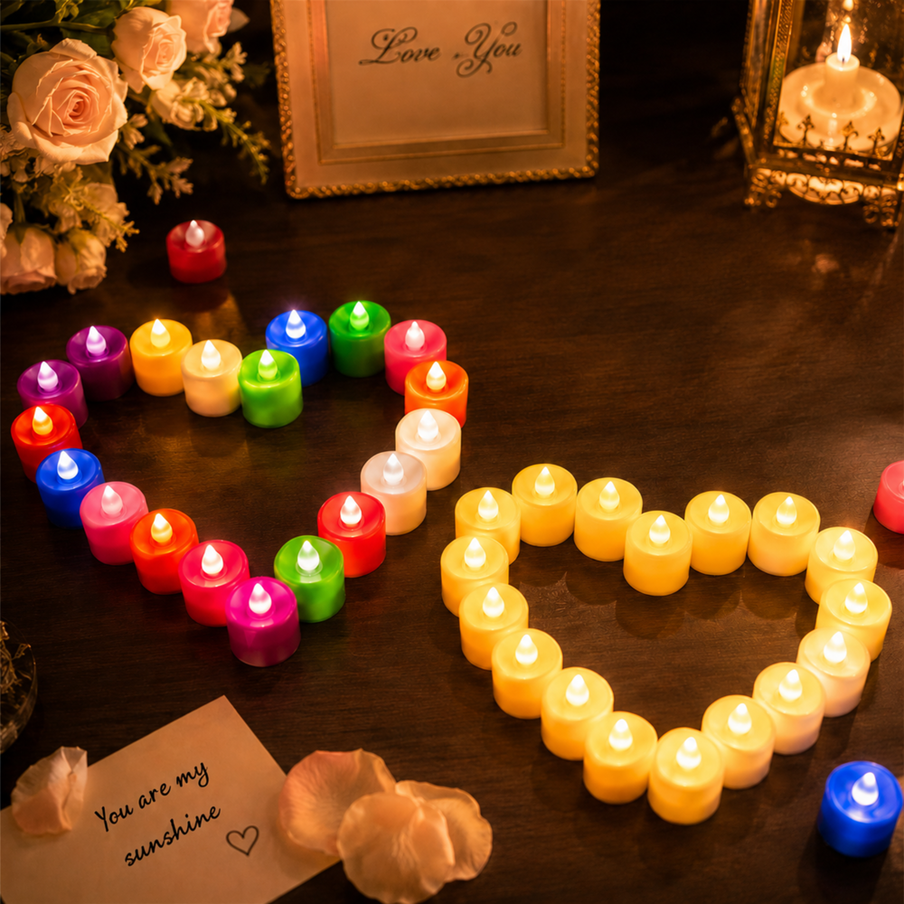 LED Colorful Lights 24pcs 9"x6" ($8.40 for 24pcs)