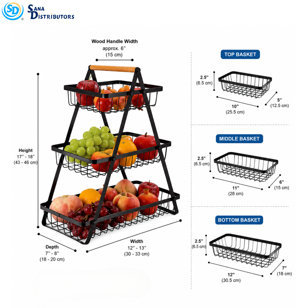 Home Storage Rack 3 Tier