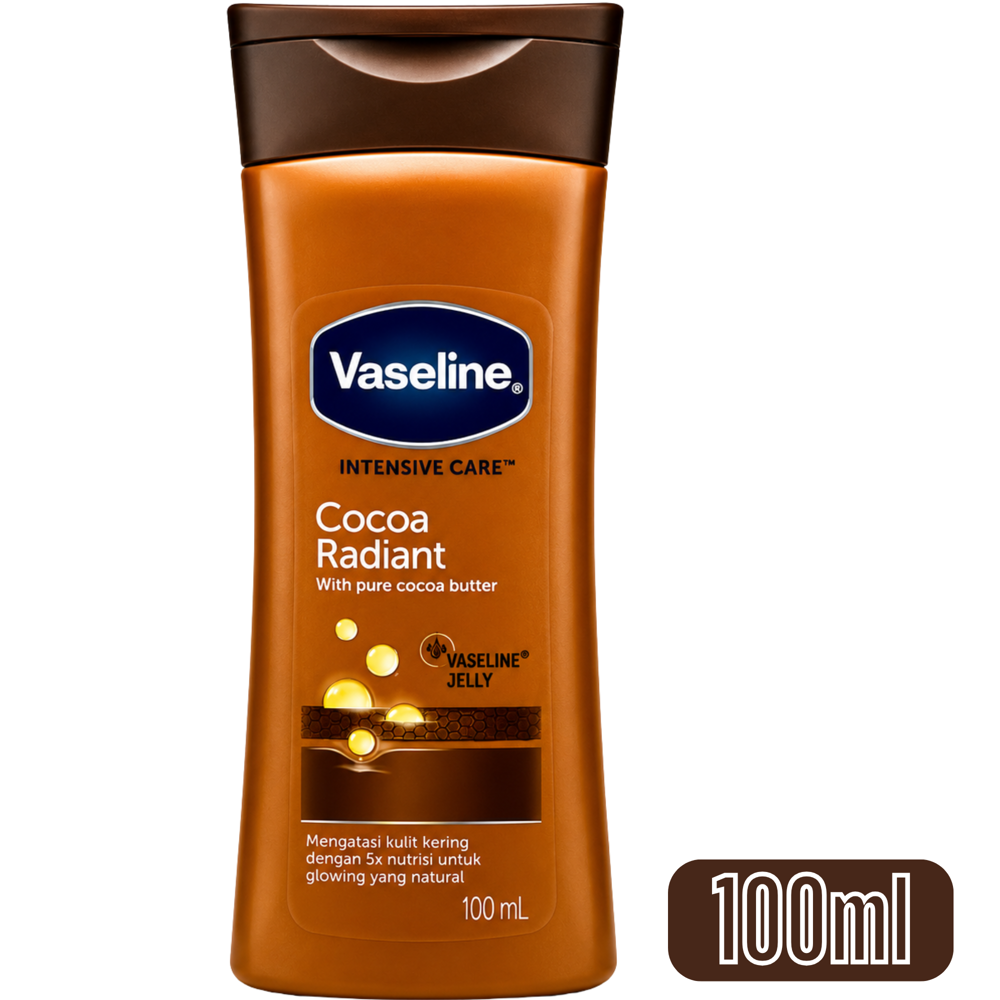 Vaseline Lotion Cocoa Radiant 100 mL [exp:11/27]