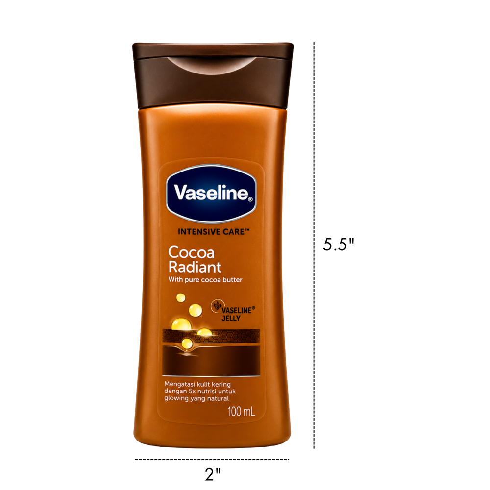 Vaseline Lotion Cocoa Radiant 100 mL [exp:11/27]