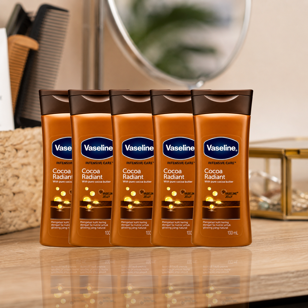 Vaseline Lotion Cocoa Radiant 100 mL [exp:11/27]