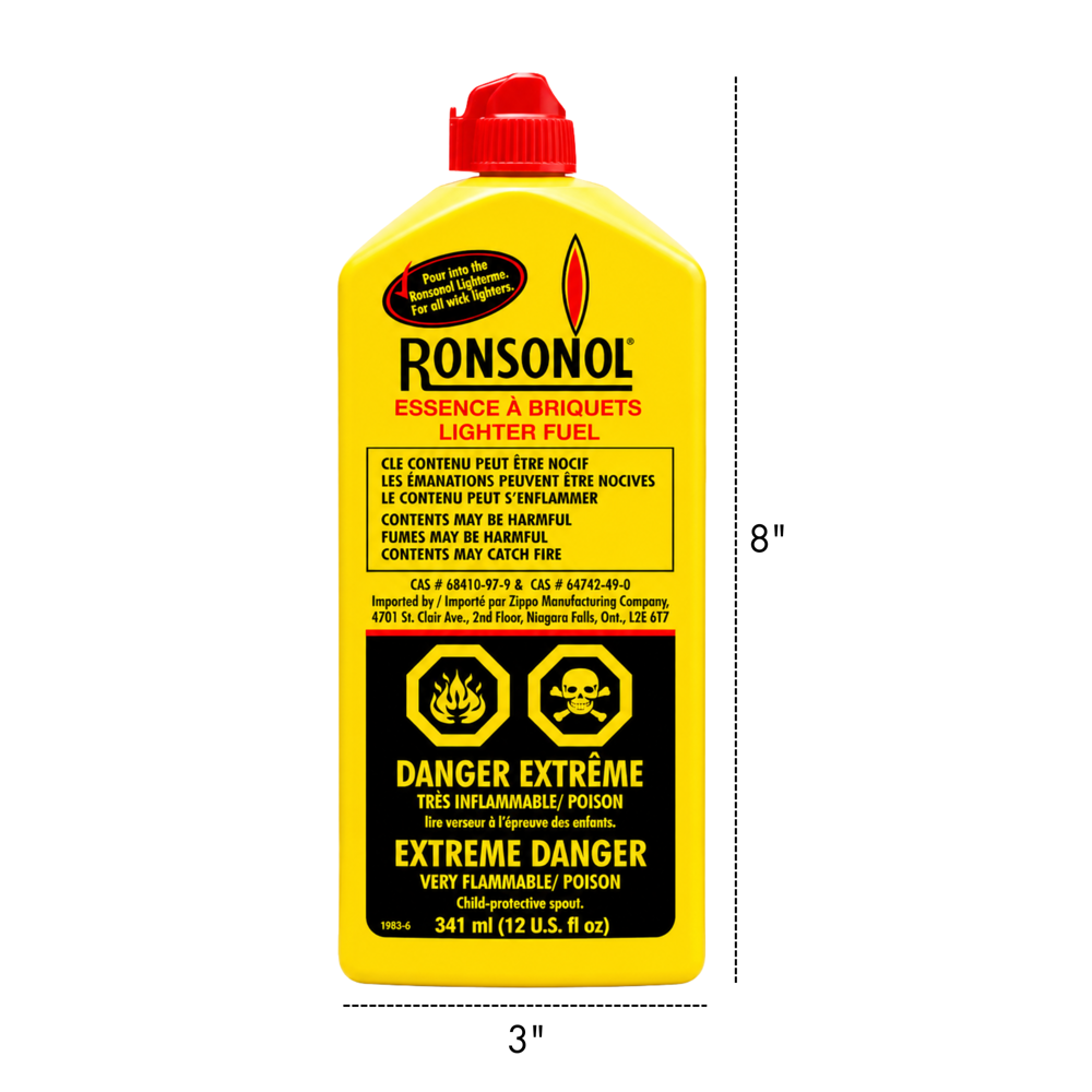 Ronsonol Fuel 341 mL ($71.88 for Case of 12)