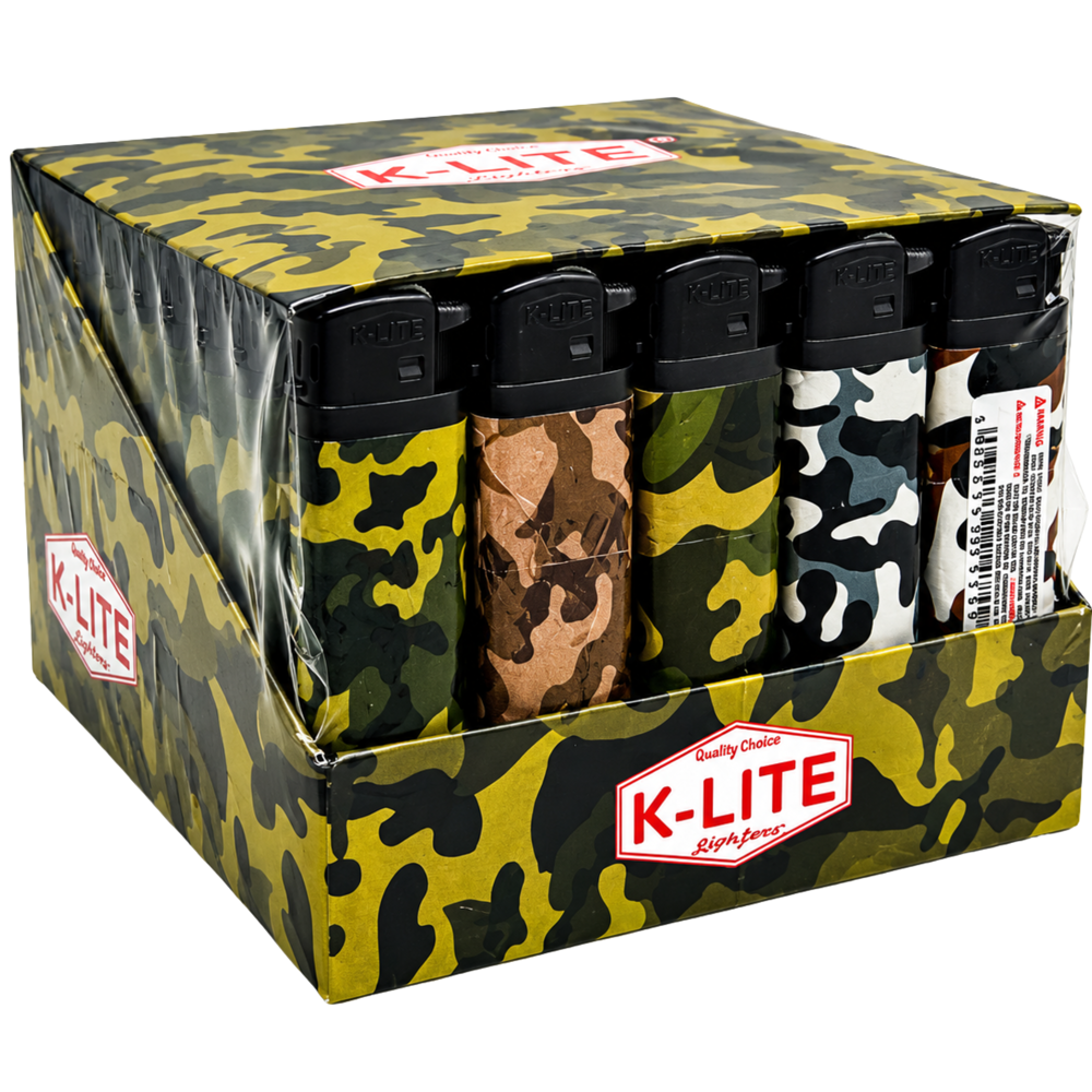 K-lite Army Lighters 50pcs ($0.35 per Unit)
