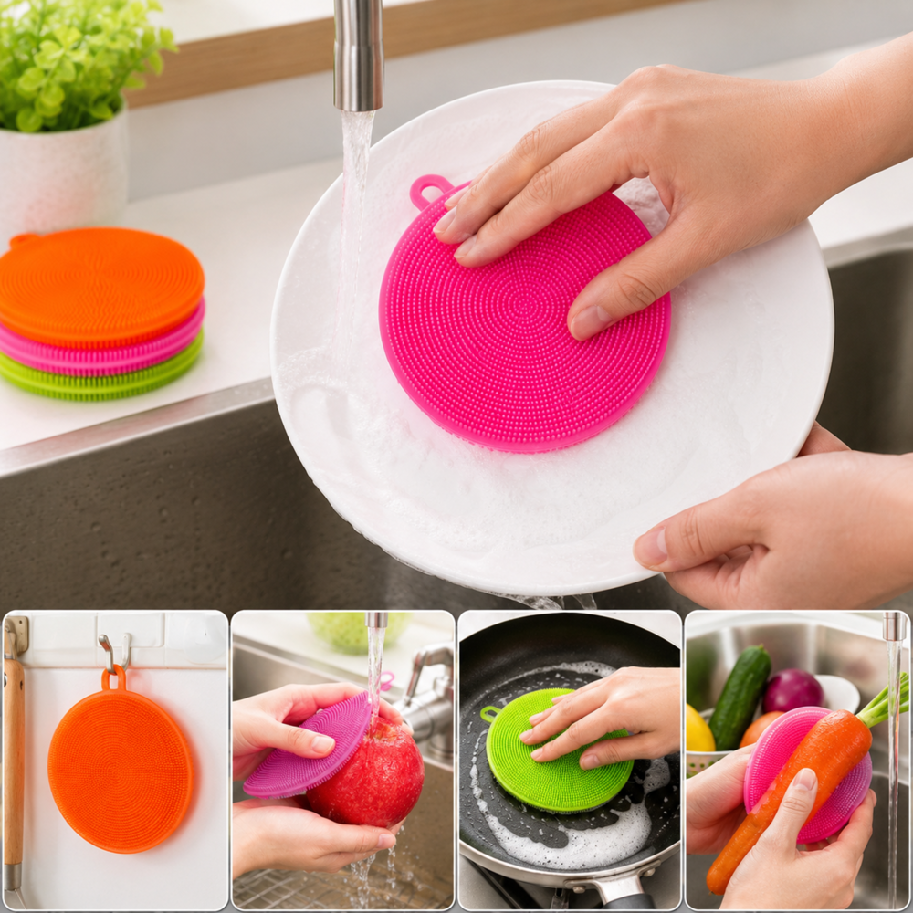Silicone Scrubber 7.5"x6"