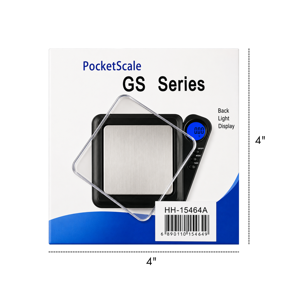 Digital Pocket Scale 1000 g x 0.1 g (4" x 4")