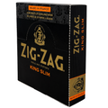 Zig-zag Rolling Papers - Black King Slim - 25pcs