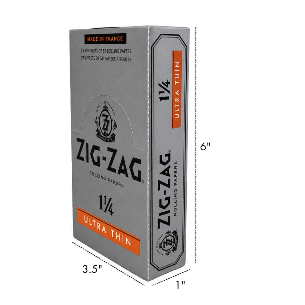 Zig-zag Rolling Papers - Silver 1 1/4 25pcs