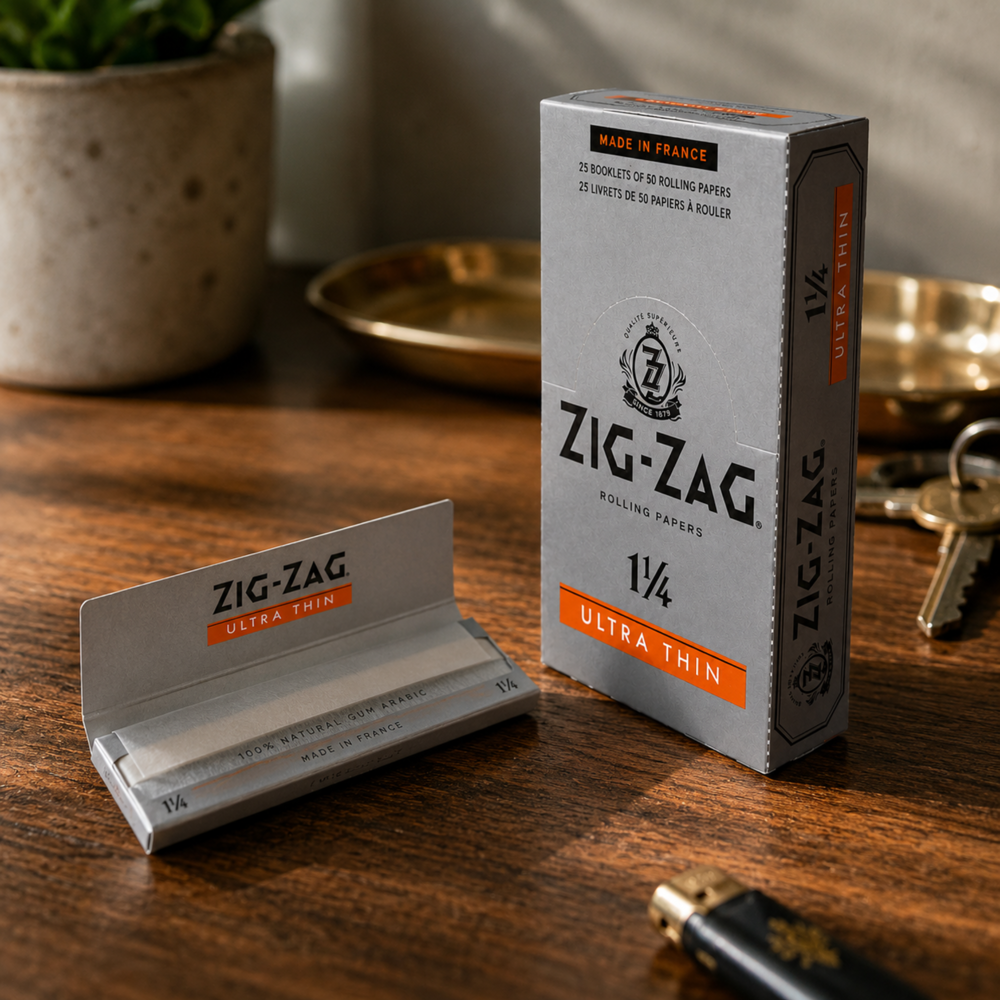 Zig-zag Rolling Papers - Silver 1 1/4 25pcs
