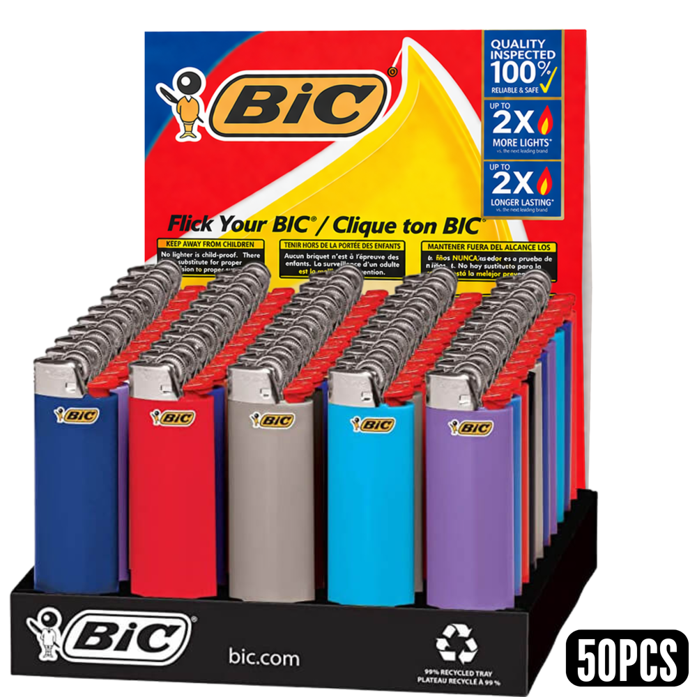 Bic Lighter Mini - Classic 50pcs