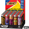 Bic Lighter Large - Flick Your Bic 50pcs