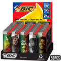 Bic Lighter Large - Bob Marley 50pcs