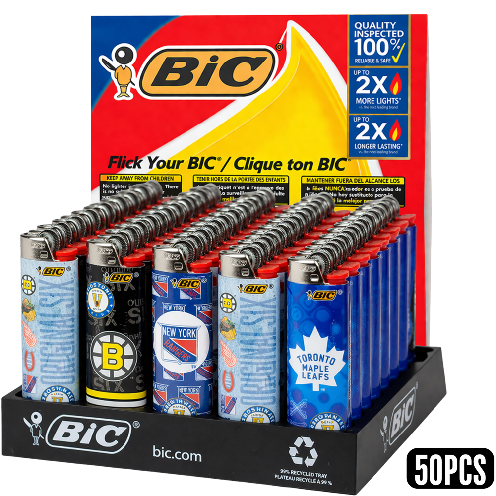 Bic Lighter Large - Original Six Series 50pcs