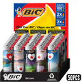 Bic Lighter Large - Love Canada 50pcs