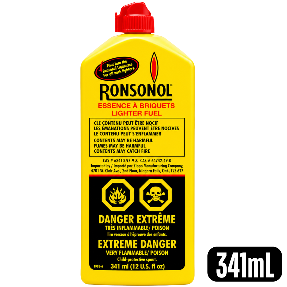 Ronsonol Fuel 341 mL ($71.88 for Case of 12)
