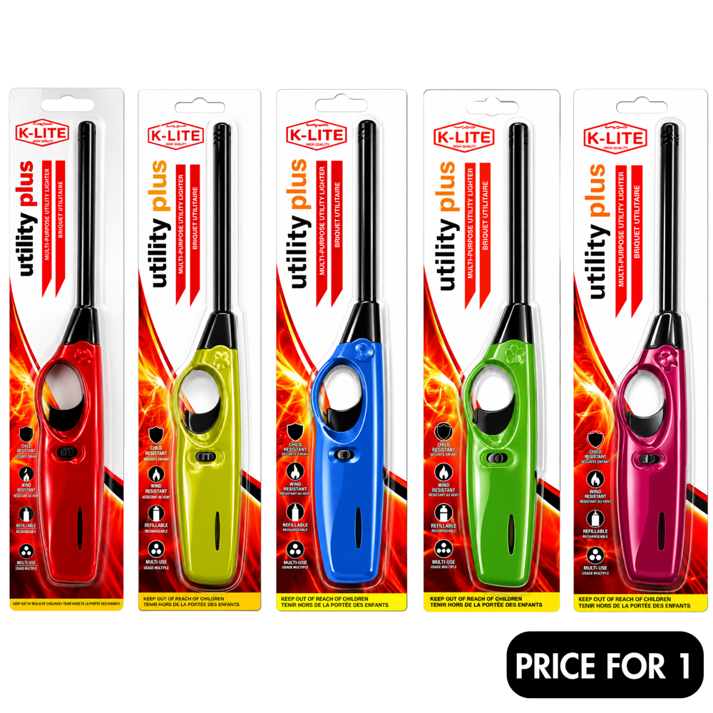 K-lite Utility Plus Lighter - Assorted Colours