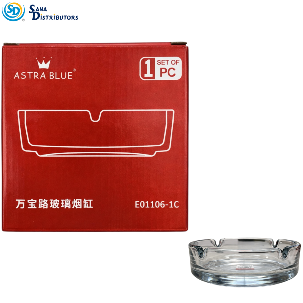 Glass Ashtray 4.5"