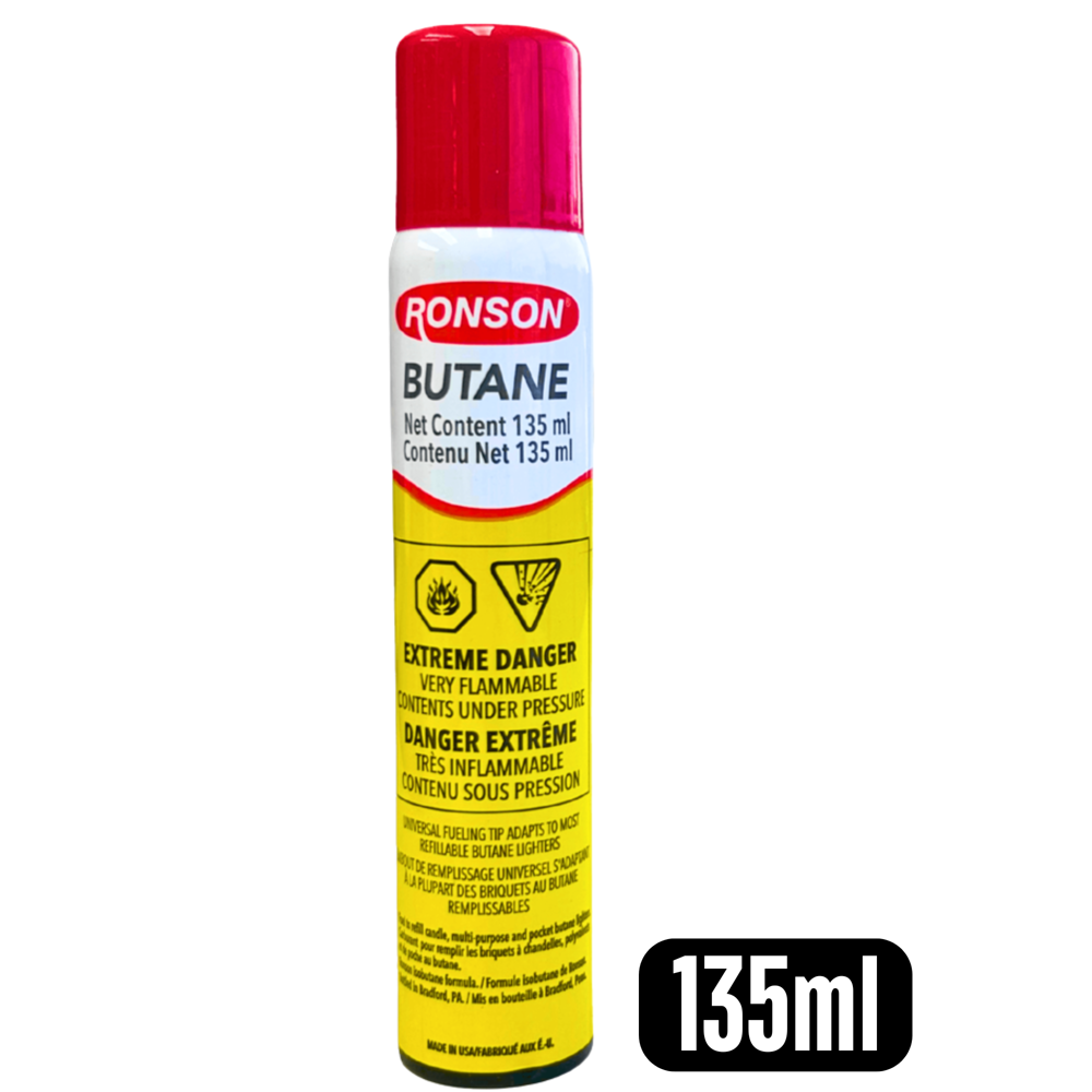 Ronson Butane Fuel 135 mL ($45.48 for Case of 12)