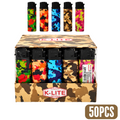 K-lite Camouflauge Lighters 50pcs ($0.35 per Unit)