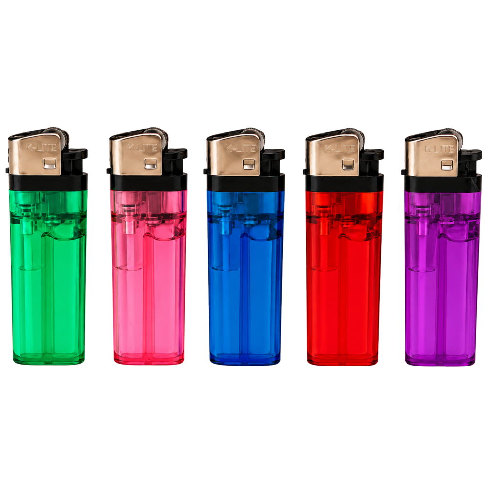 K-lite Clear Lighters 50pcs ($0.15 per Unit)