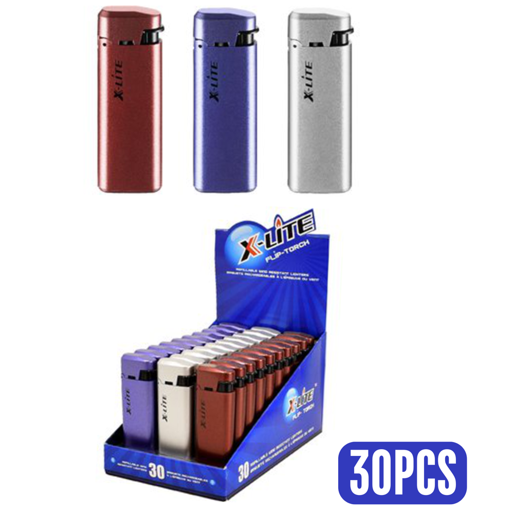 Xlite Refillable Wind Resistant Lighters 30pcs ($1.20 per Unit)
