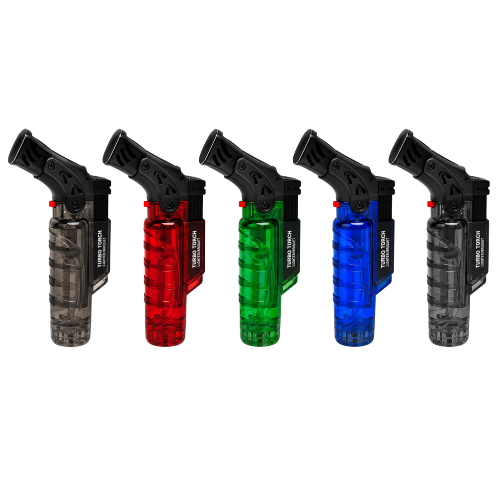 Prolite Turbo Torch Lighters - Clear 20pcs ($3.49 per Unit)