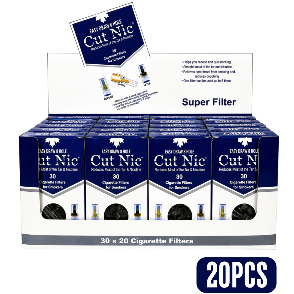 Cut-nic Cigarette Filters 30 Filters ($21 for 20pcs)