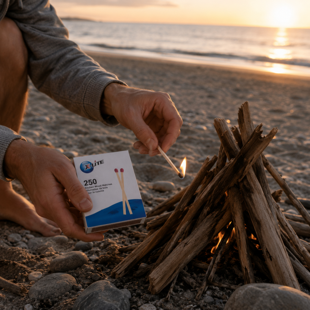 Xlite Wood Matches - 250ct 12pcs ($1.05 per Unit)
