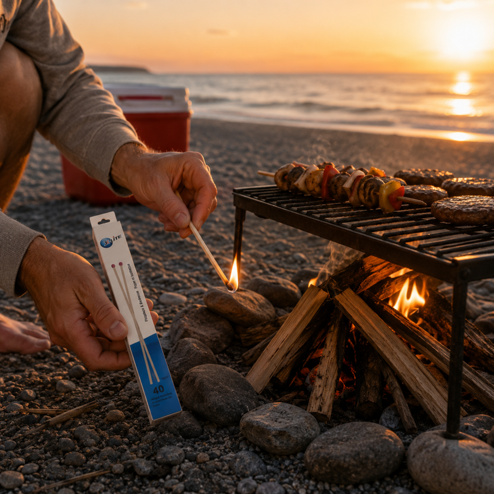 Xlite Fireplace & Barbecue Matches 11" 40ct 24pcs ($1.49 per Unit)
