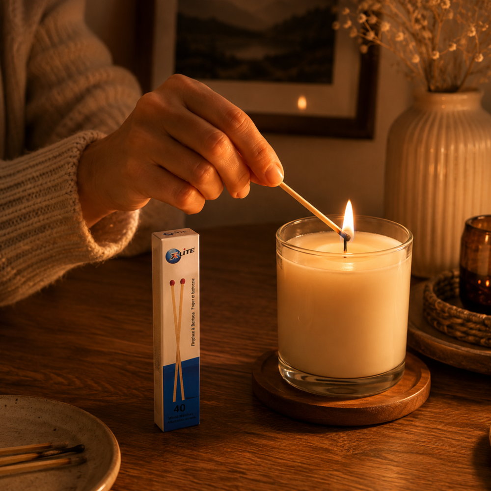 Xlite Fireplace & Barbecue Matches 11" 40ct 24pcs ($1.49 per Unit)