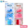 Birthday Candles - Pink & Blue 11"x4"