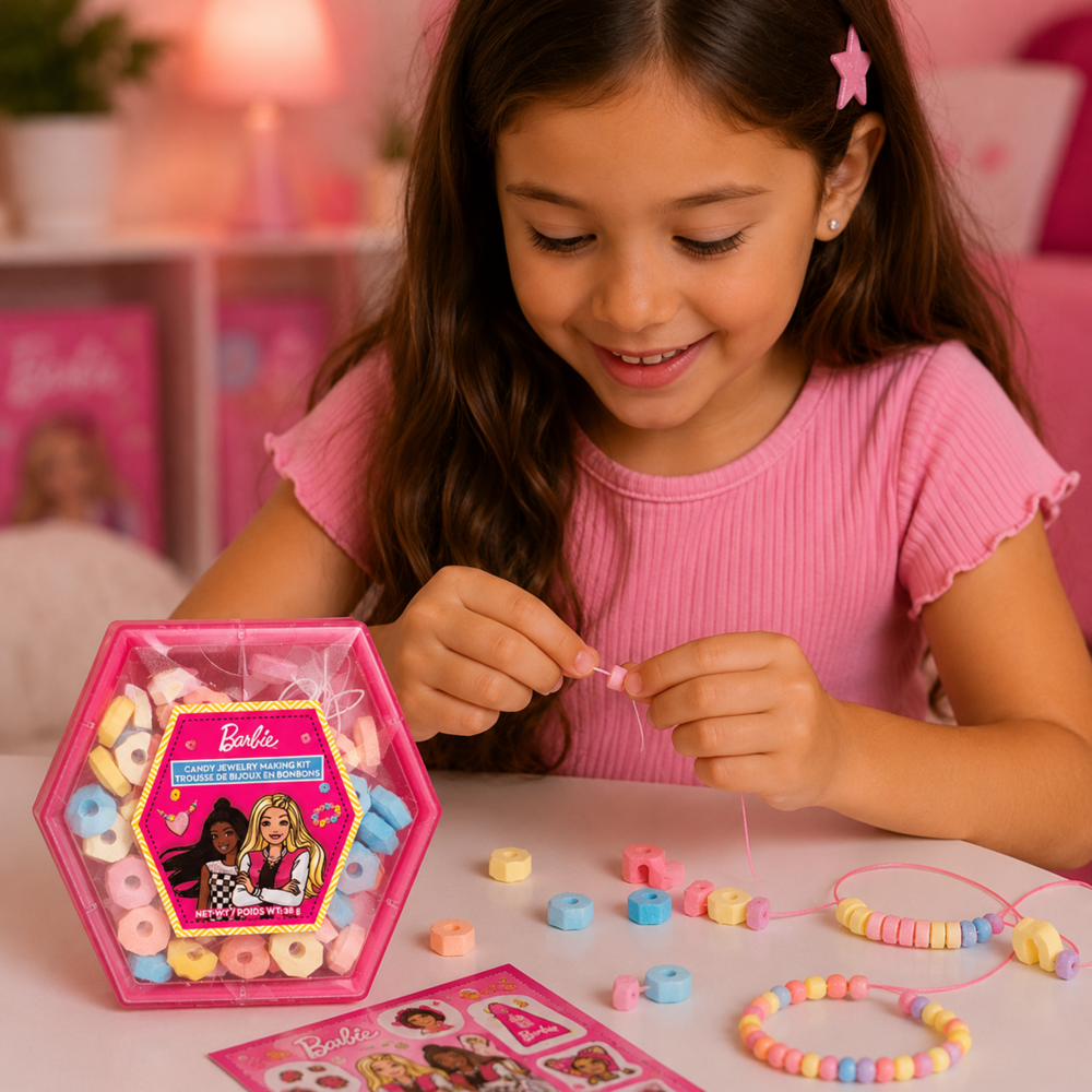 Barbie Candy Bracelet Kit Beads 12pcs ($2.15per Unit )