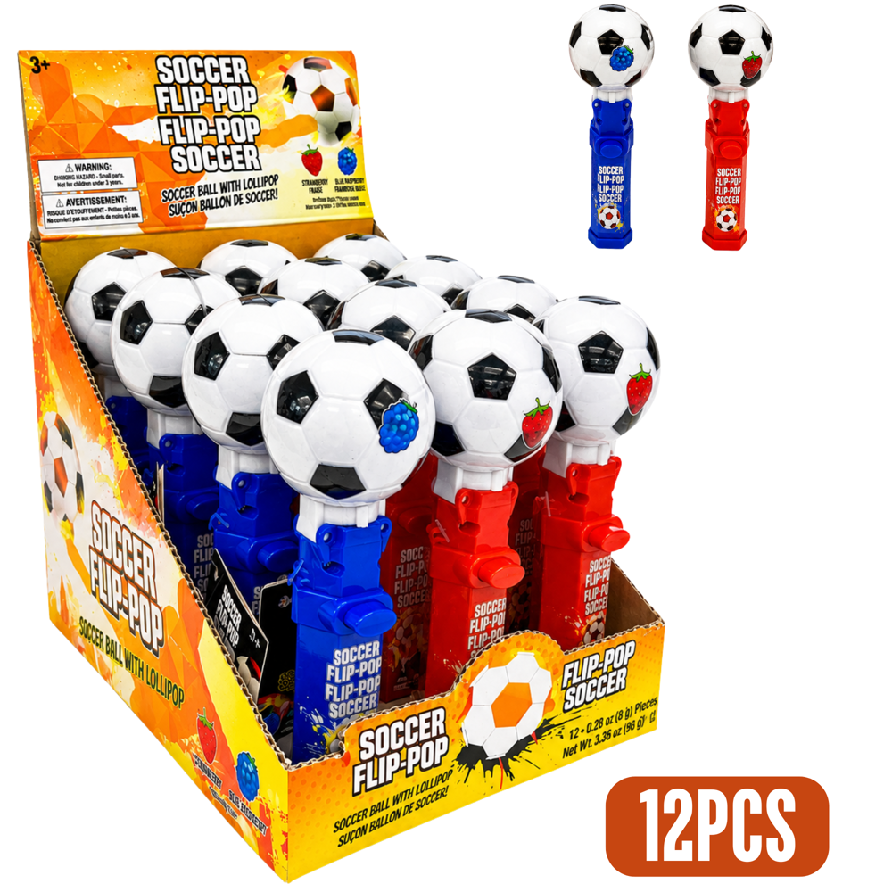 Soccer Flip-pop 10 g 12pcs ($19.80 for 12pcs) [exp:12/28]