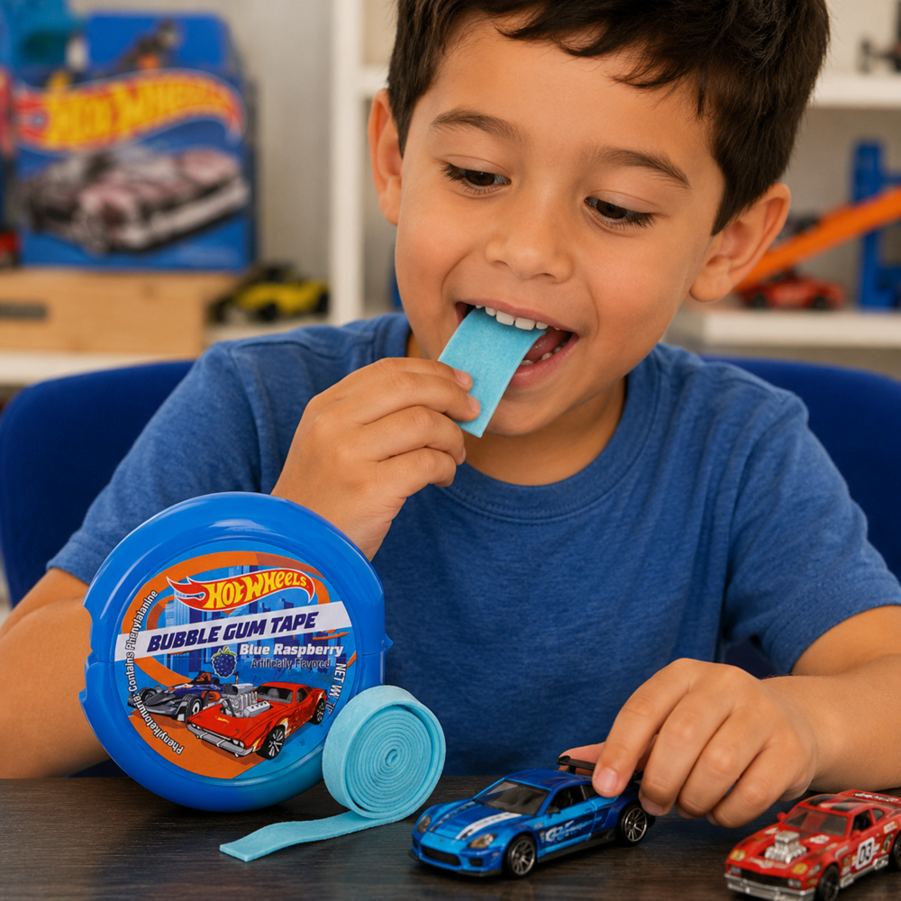 Hot Wheels Bubble Gum Tape 58 g 12pcs ($1.65 per Unit ) [exp:12/27]