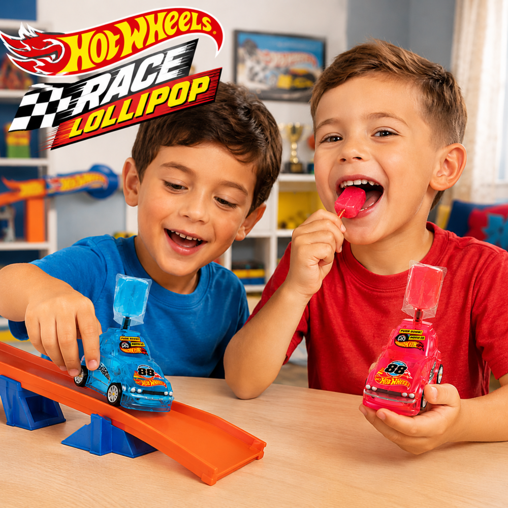 Hot Whls Race Lollipop 10 g 24pcs ($1.49 per Unit ) [exp:10/2027]