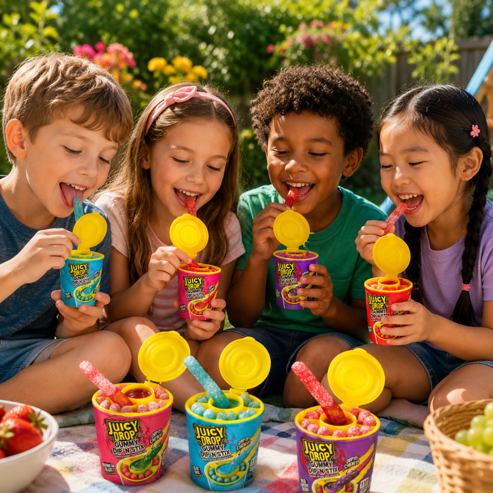 Juicy Drop Gummy Dip N Stix ($2.75 per Unit) [Exp: 01/27]