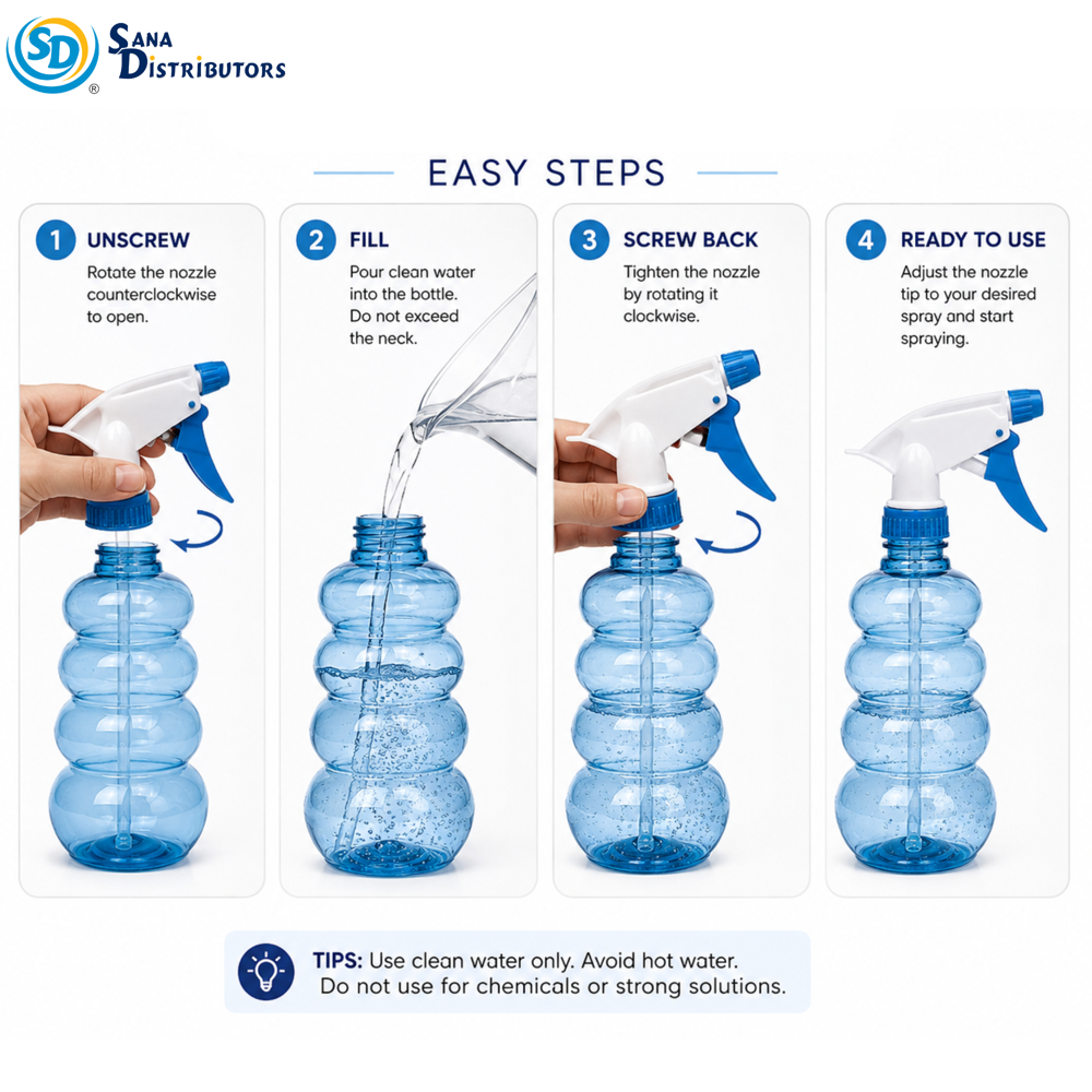 Plastic Spray Bottle 9"
