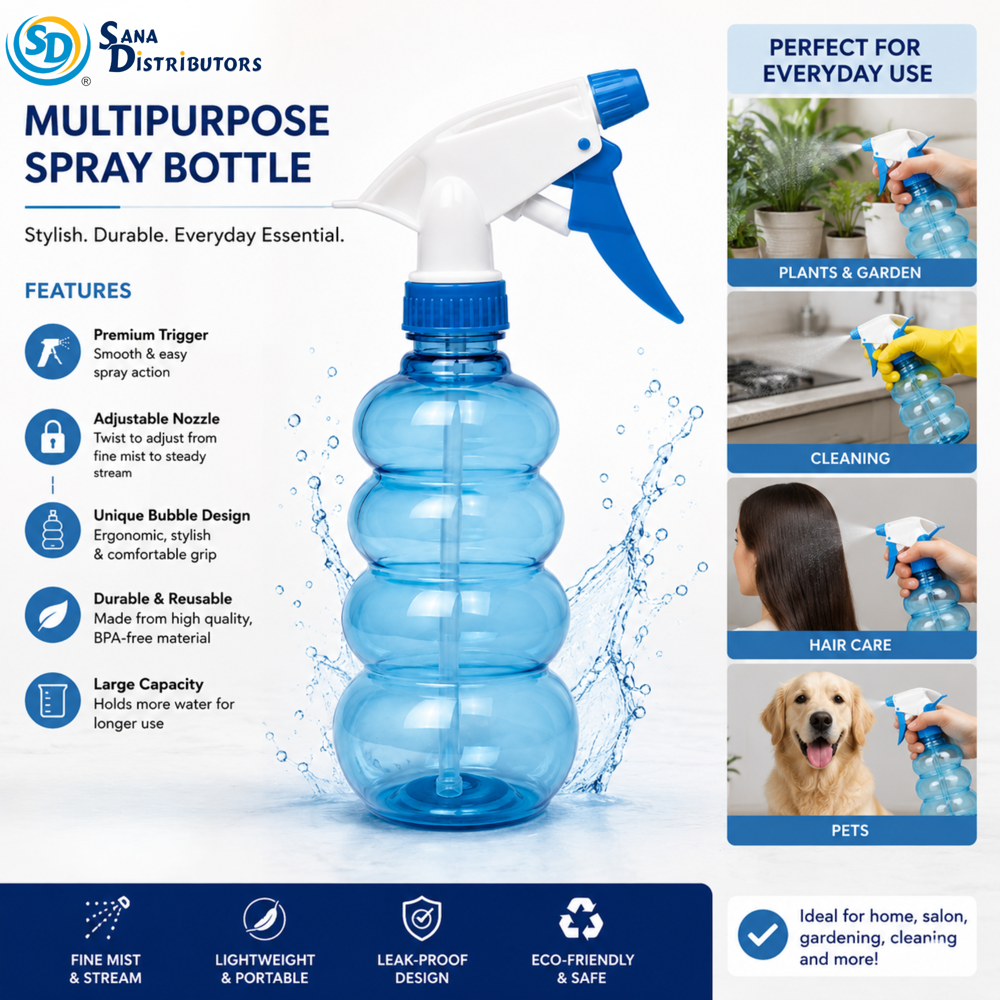 Plastic Spray Bottle 9"