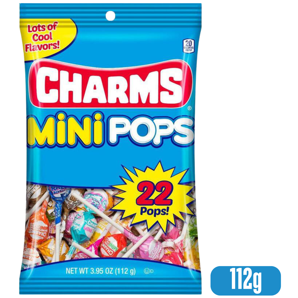 Charms Mini Pops 3.95 Oz 2/12 Ct