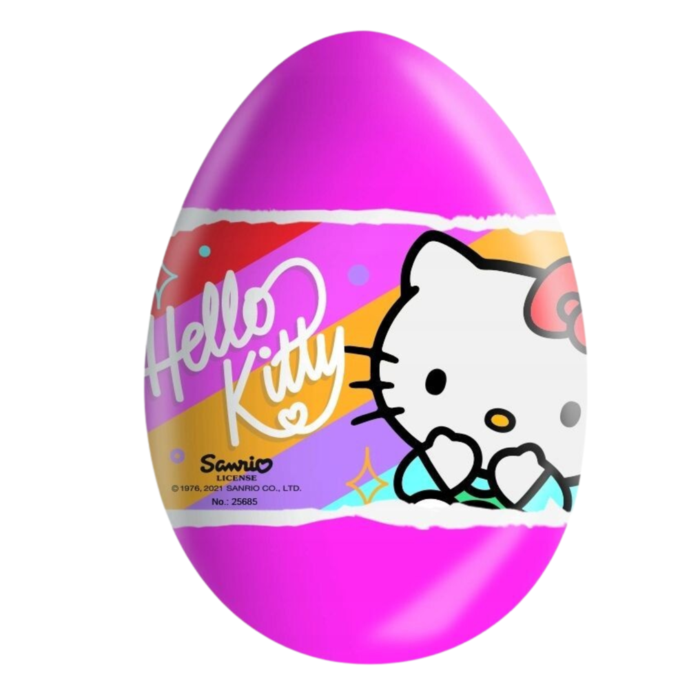 Chocolate Egg 20 g 24pcs Hello Kitty ($1.75 per Unit)
