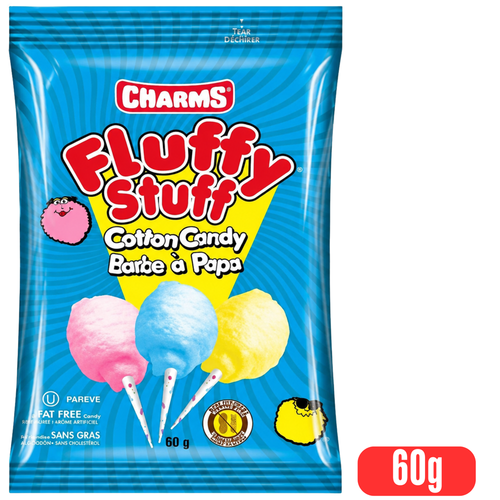 Charms Fluffy Stuff Cotton Candy 60 g ca-16847