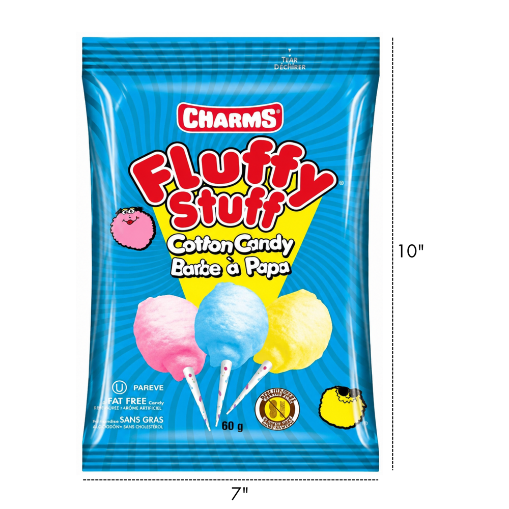 Charms Fluffy Stuff Cotton Candy 60 g ca-16847