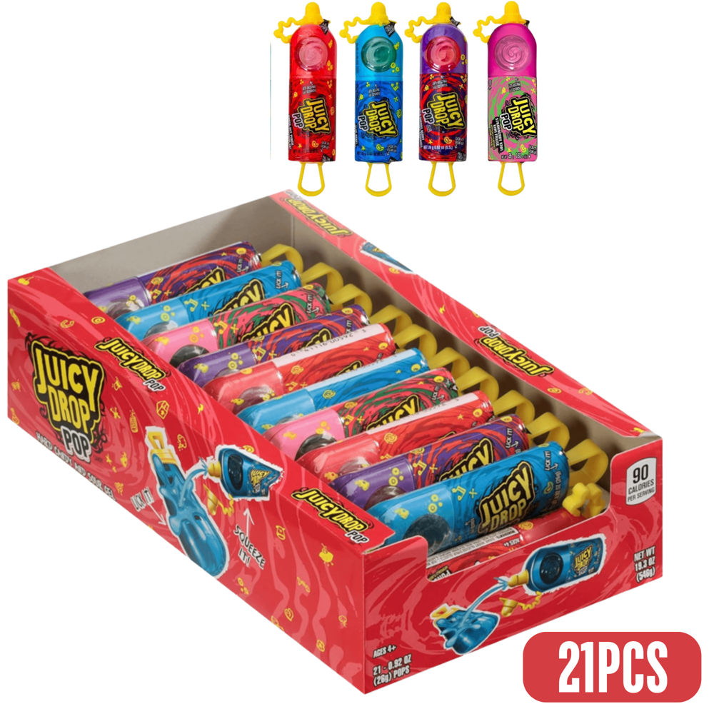 Juicy Drop Pop Candy 21pcs ($2.75 per Unit)