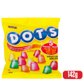 Tootsie Dots Assorted Gummy Candy Pieces- 5 Flavours- 142 g