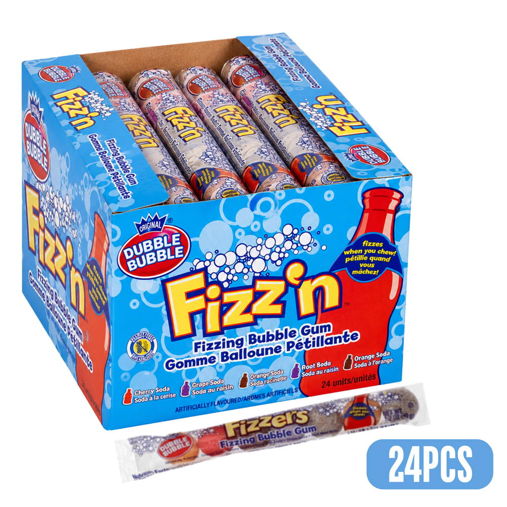 Dubble Bubble Fizz'n 24pcs ($0.99 per Unit )