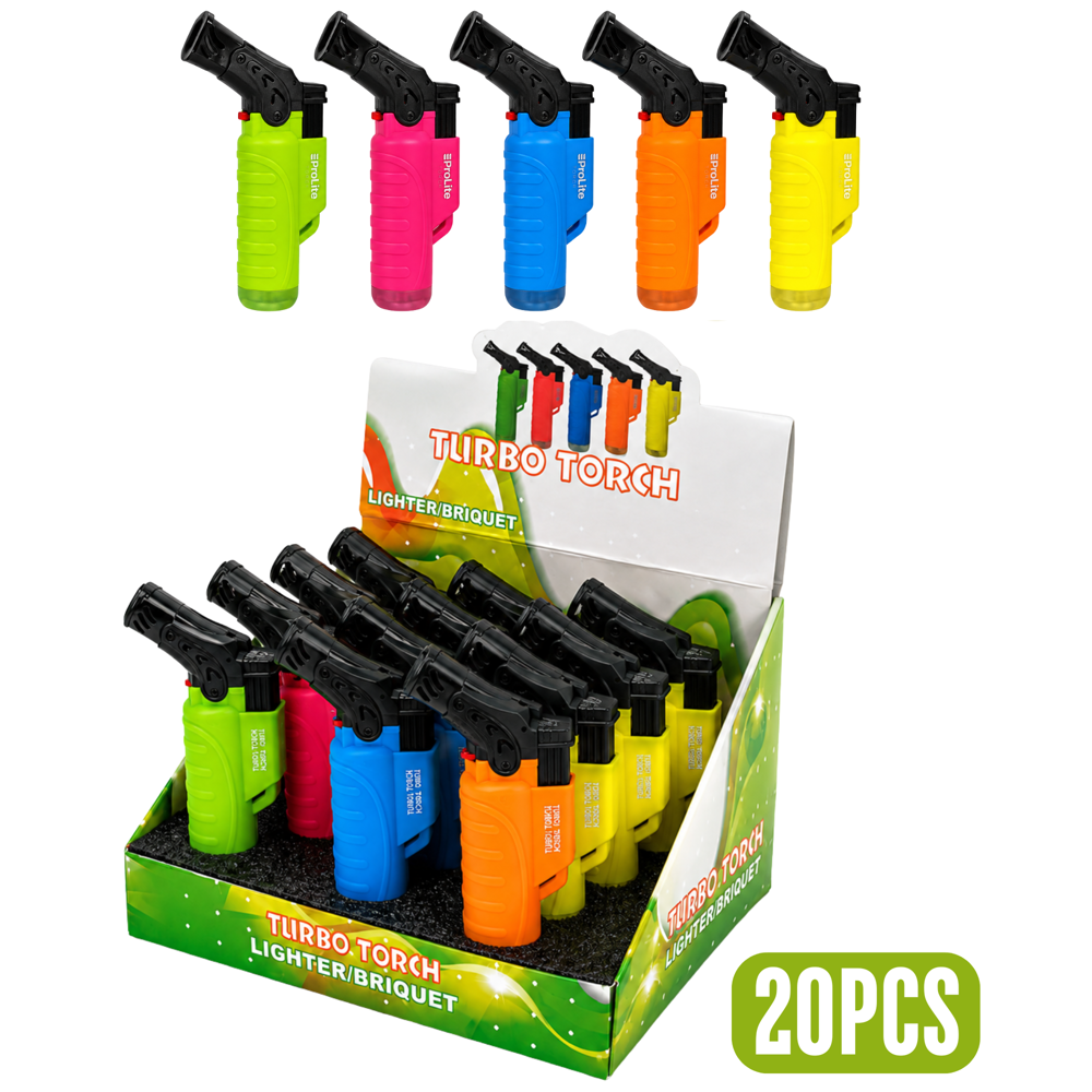 Prolite Turbo Torch - Neon 20pcs ($3.49 per Unit)