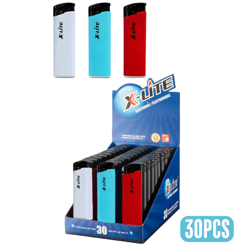 X-lite Disposable Electronic Lighters 30pcs ($0.49 per Unit)