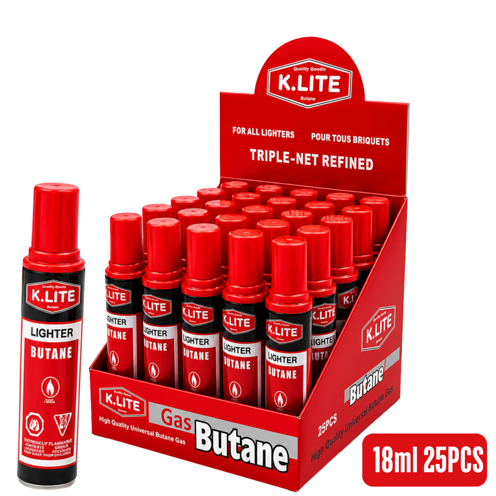 K-lite Mini Butane 18 mL 25pcs ($0.49 per Unit