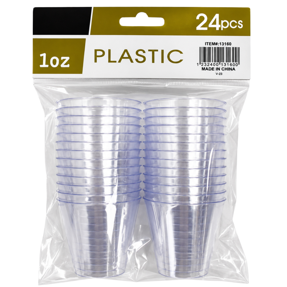 Plastic Cup 1 oz #13180 24pk