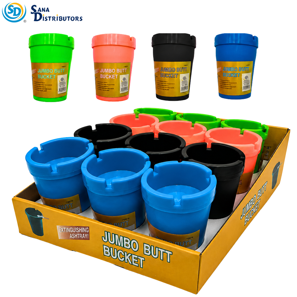 Butt Bucket Ashtray 12pcs ($14.99 for 12pcs)
