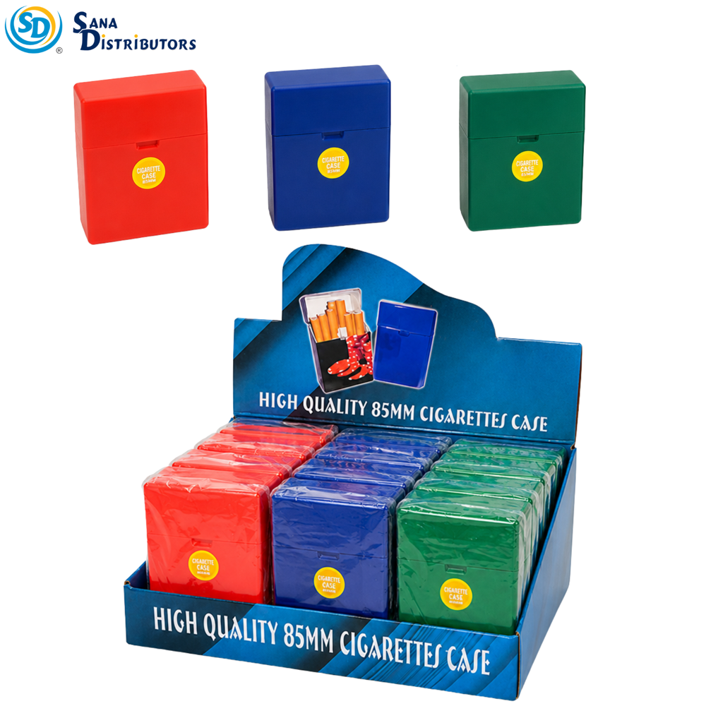 Plastic Solid Cigarette Case ($19.08 for 12pcs)